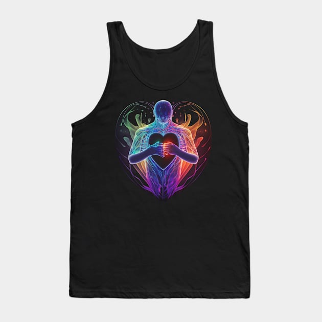 The Balance Between Good and Evil Tank Top by Pestach